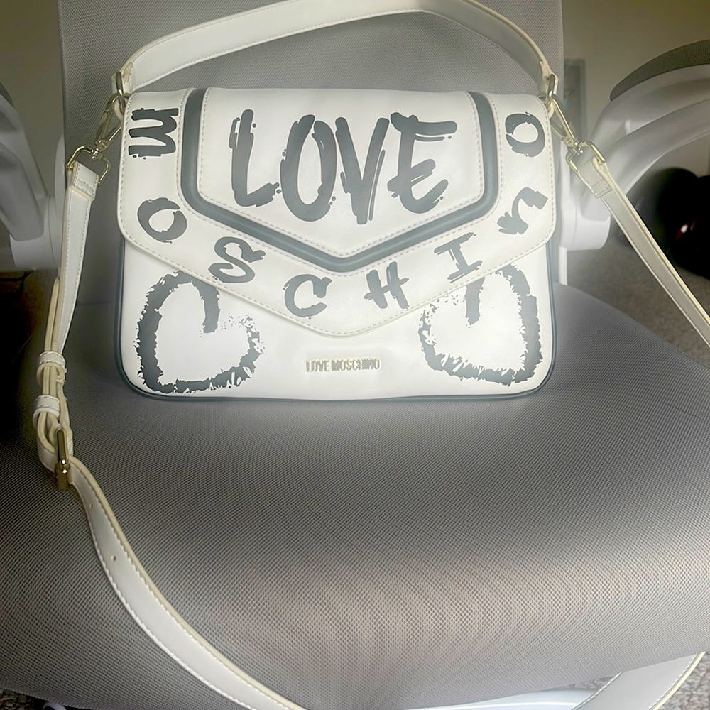 LOVE Moschino purse with two straps